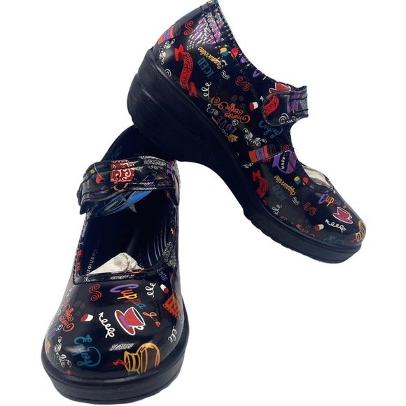 Easy Works by Easy Street Size 7 Womens Hot Coffee - Picture 2 of 6